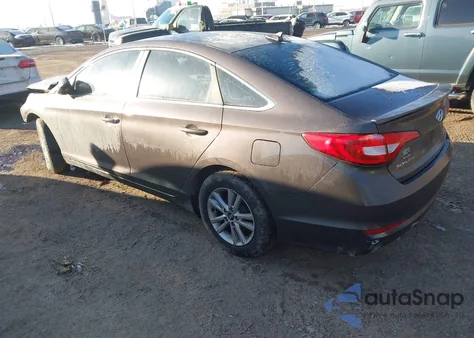 2015 Hyundai Sonata Se из США, поврежденный, VIN 5NPE24AFXFH065590